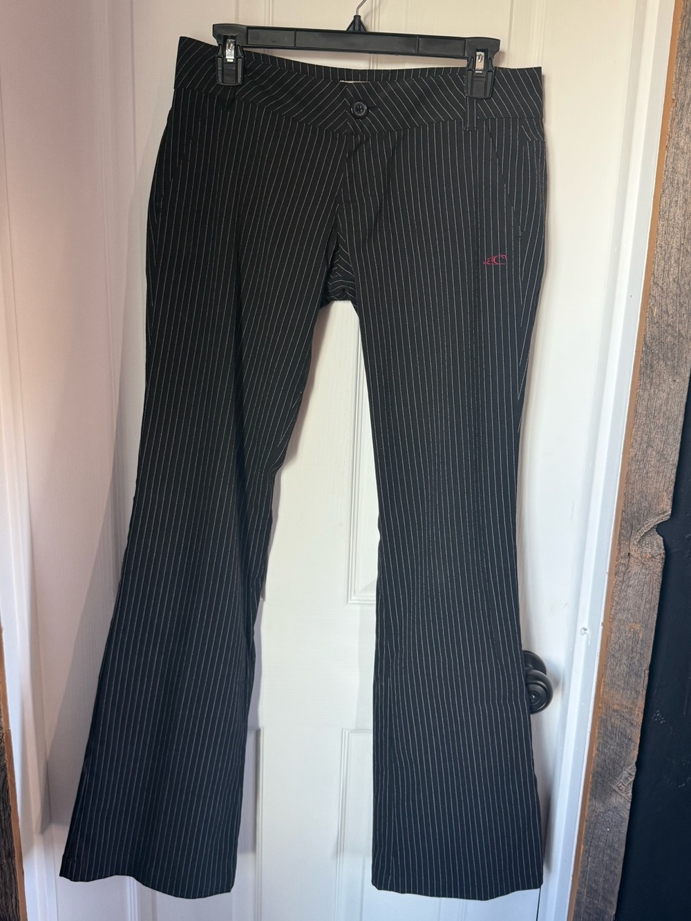 O'Neill Black Pinstripe Dress Pants